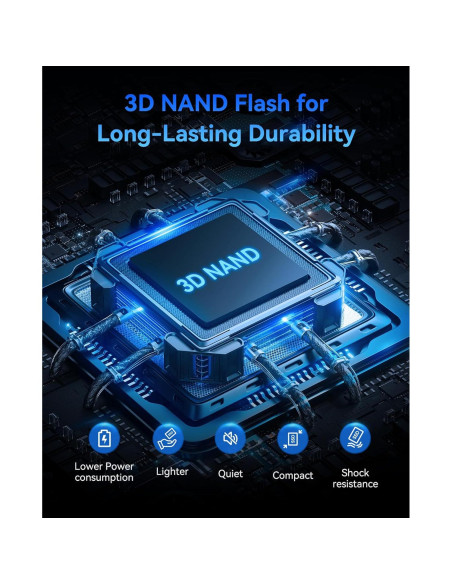 SSD Interno ORICO 1TB SATA III S500PRO 550MB/s Aluminio