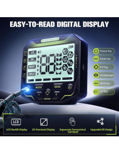 Detector de Metales ZoneJoy Profesional Impermeable 11" 2