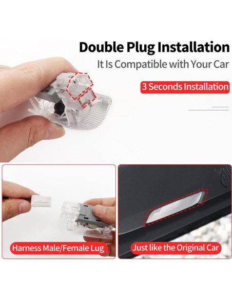 Luces de Bienvenida LED para Lexus GX550 - 4 Piezas