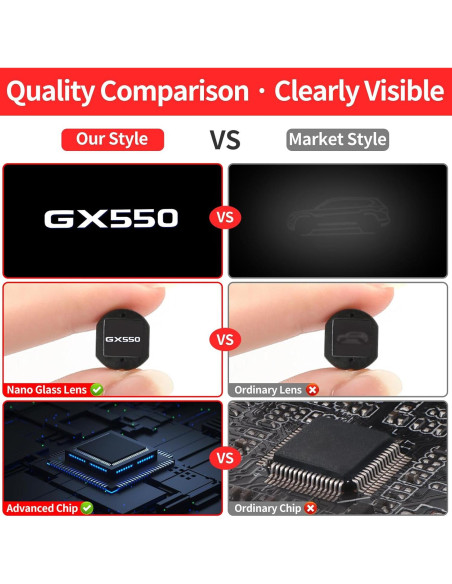 Luces de Bienvenida LED para Lexus GX550 - 4 Piezas