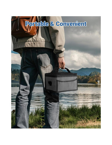 Caja de Almuerzo Eléctrica VASG 1L Inalámbrica Recargable