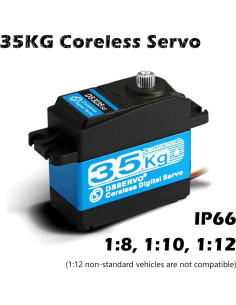 Servo Digital Wishiot 35KG Impermeable 270 Metal 60g 2