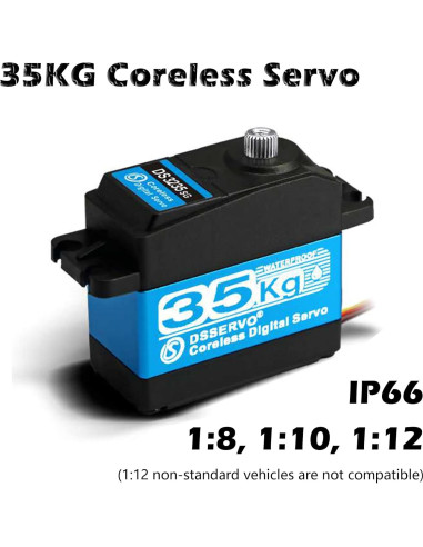 Servo Digital Wishiot 35KG Impermeable 270 Metal 60g