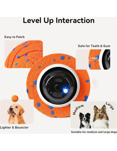 Bola Interactiva para Perros Cheerble Malvada AIR 8.13 cm