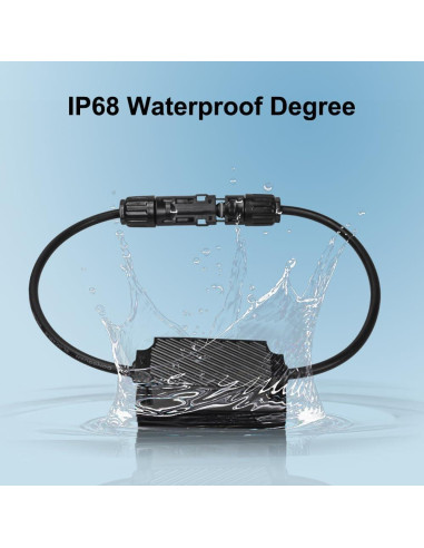 Diodo Anti-Reversa DC Solar 1600V 55A IP68 con Conector PV