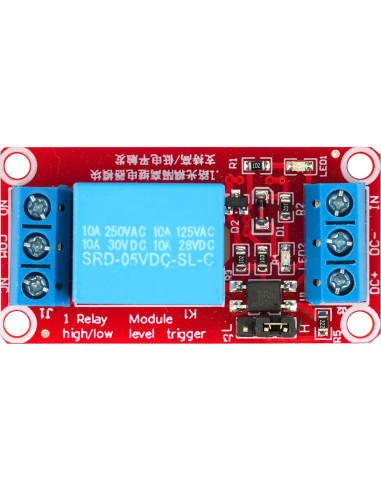 Módulo de Relé de 5V MTDELE 8 Pcs con Aislamiento Optoacoplador