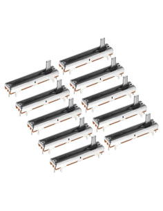 Potenciometro Lineal Deslizante 10Pcs B100K 45mm MECCANIXITY