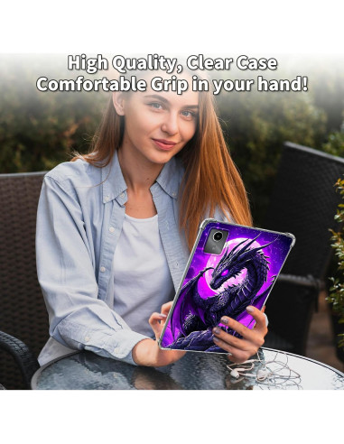 Funda Transparente HEAKIERG para Lenovo Tab M11 11" 2024