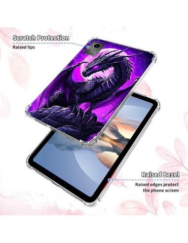 Funda Transparente HEAKIERG para Lenovo Tab M11 11" 2024