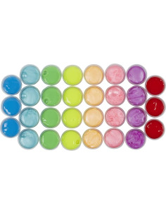 Paquete de 30 Latas Play-Doh Slime Arcoíris 1.79 kg 2