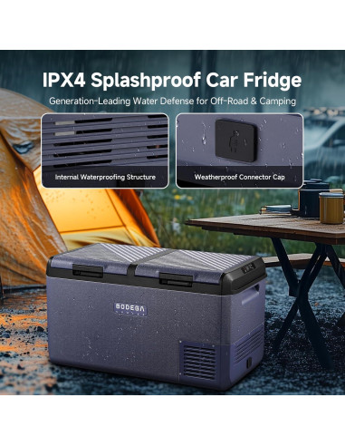 Refrigerador de Coche BODEGACOOLER 75L Doble Zona Control APP