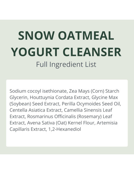 Bálsamo Limpiador Facial ERIGERON 100 ml - Avena y Té Verde