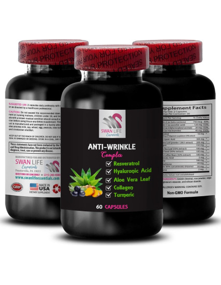 Suplemento Antiarrugas Aloe Vera SWAN LIFE 180 Cápsulas