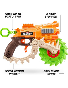 XShot Insanity HorrorFire Reaper X Doble con 16 Dardos 2