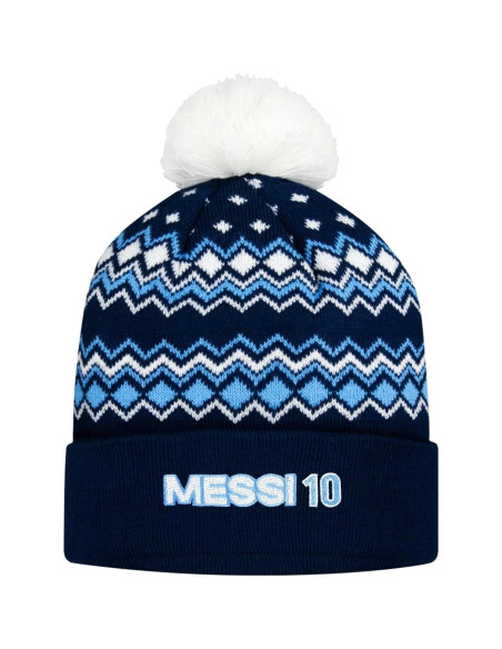Gorro de Fútbol Hombre Icon Sports Argentina Messi 10 Marino
