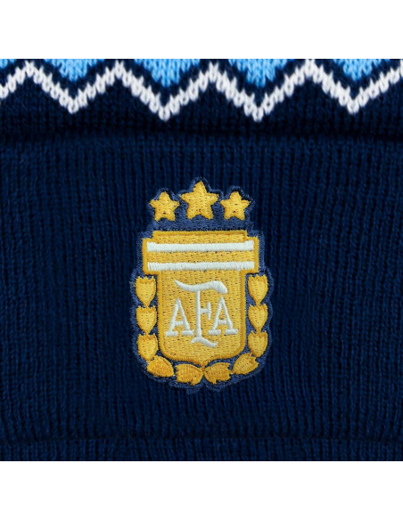 Gorro de Fútbol Hombre Icon Sports Argentina Messi 10 Marino