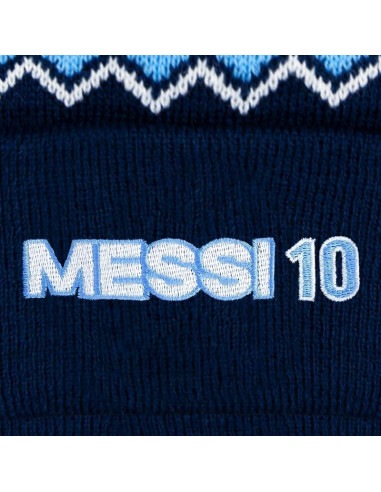 Gorro de Fútbol Hombre Icon Sports Argentina Messi 10 Marino