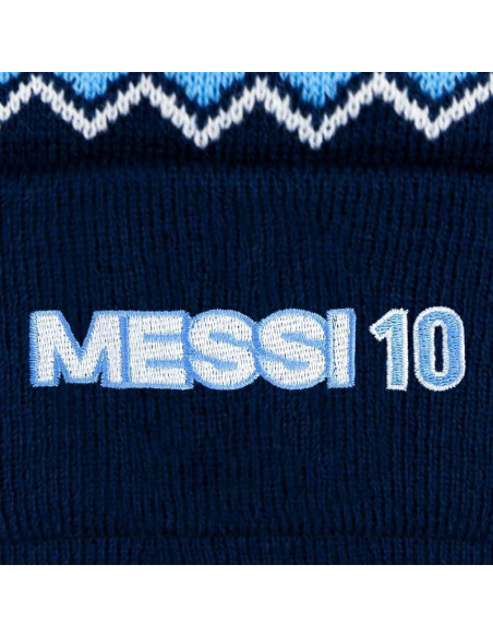 Gorro de Fútbol Hombre Icon Sports Argentina Messi 10 Marino