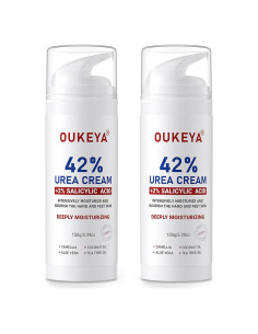 Crema de Urea OUKEYA 42% + Ácido Salicílico 2% - 2 Piezas