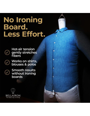 Prensa de Camisas Portátil Bellairon Voyage 3 en 1 300W 120V