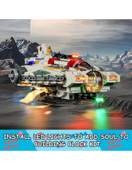 Kit de luces LED Mililier para Lego Star Wars 75357