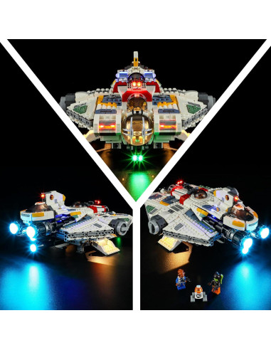 Kit de luces LED Mililier para Lego Star Wars 75357