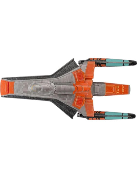Modelo remolcador Wallenberg Starfleet Eaglemoss 21.6 cm