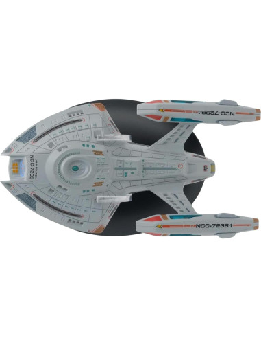 Modelo remolcador Wallenberg Starfleet Eaglemoss 21.6 cm