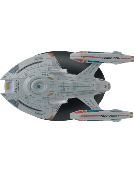 Modelo remolcador Wallenberg Starfleet Eaglemoss 21.6 cm