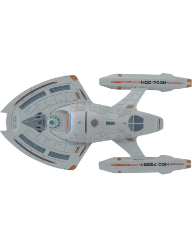 Modelo remolcador Wallenberg Starfleet Eaglemoss 21.6 cm