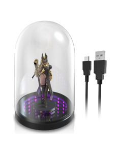 Caja de Exhibición Acrílica ECHZOVE con Luces LED 20.3cm