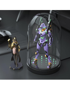 Caja de Exhibición Acrílica ECHZOVE con Luces LED 20.3cm 2