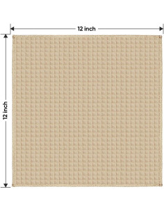 Paños de Microfibra HOMEXCEL 30x30 cm Ultra Absorbentes - 6 Unidades 2