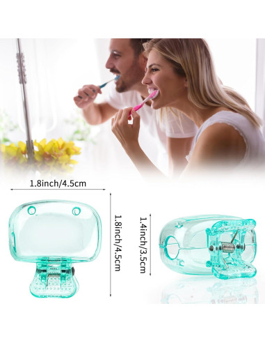 6 Cubiertas de Cepillo de Dientes Waenerec - Viaje y Hogar