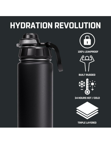 Botella de Infusión de Té Vesmoon Vessence 0.71 L Acero Inoxidable