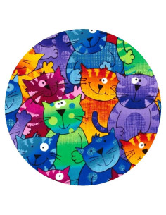 Abrebotellas de Silicona Andreas Gatos Felices 15.88 cm Antideslizante