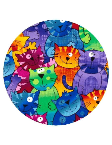 Abrebotellas de Silicona Andreas Gatos Felices 15.88 cm Antideslizante