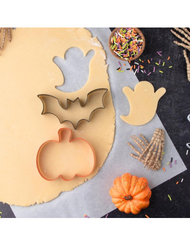 Kit de Horneado Halloween Sweets Indeed - 3 Cortadores + 56.7 g Sprinkles