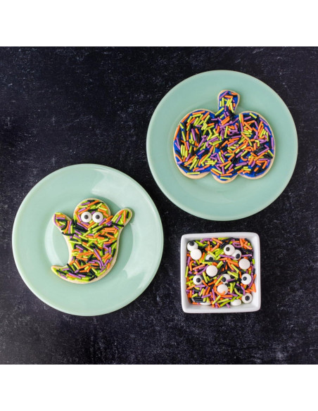 Kit de Horneado Halloween Sweets Indeed - 3 Cortadores + 56.7 g Sprinkles