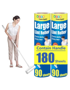 Rodillo de Pelusa AZEN 24 cm Extra Pegajoso con 180 Hojas