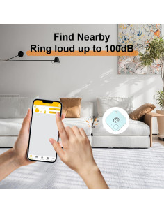 Rastreador Bluetooth KZO Verde con Batería Extra y APP 2