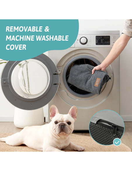 Escalera para Perros COZY KISS 5 Escalones Gris Carbón 50x84x57 cm