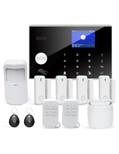 Sistema de Alarma TUGARD G30B WiFi 12 Piezas con Control Remoto