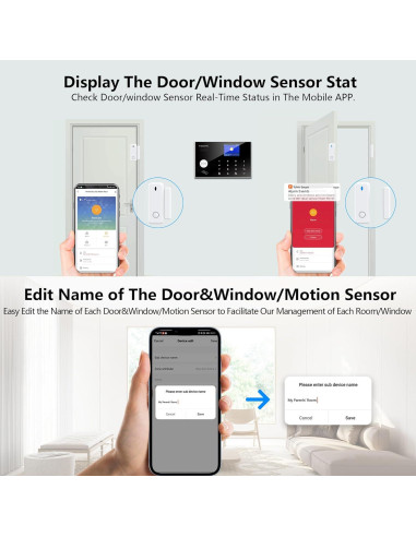 Sistema de Alarma TUGARD G30B WiFi 12 Piezas con Control Remoto