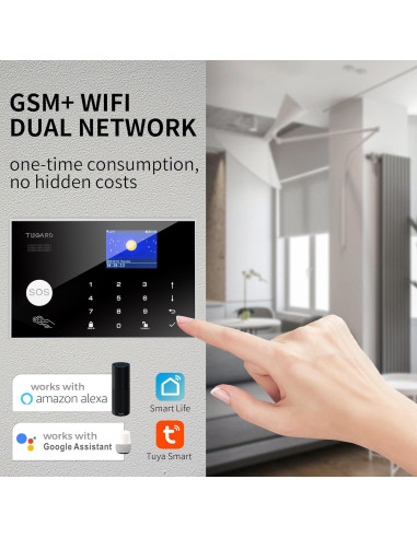 Sistema de Alarma TUGARD G30B WiFi 12 Piezas con Control Remoto