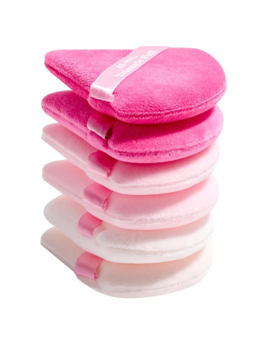 Esponja de Maquillaje Triangular BS-MALL Rosa - Set de 7 Piezas