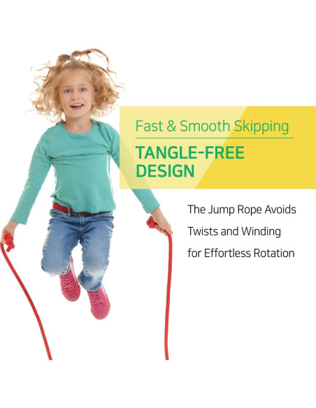Cuerda de Saltar KSY Ajustable para Niños 260 cm Antideslizante