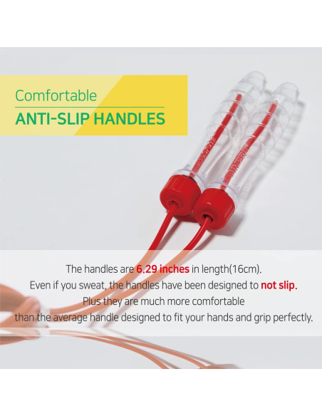 Cuerda de Saltar KSY Ajustable para Niños 260 cm Antideslizante