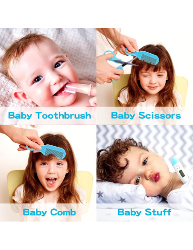 Kit de Cuidado y Aseo para Bebés UHFi 13 en 1 Portátil