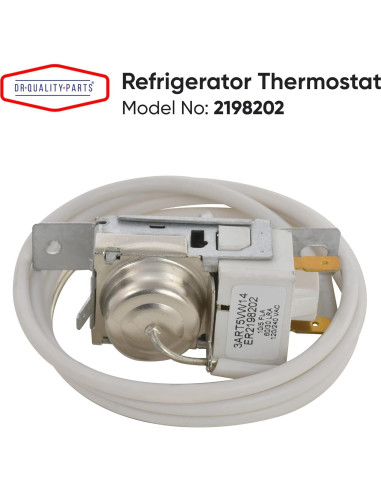 Termostato de Control Frío 2198202 para Refrigerador Whirlpool